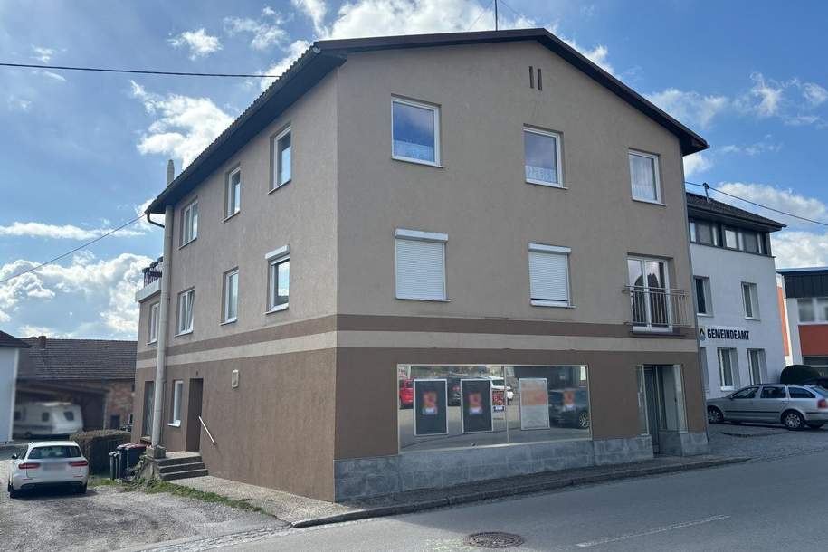 Geschäfts- und Miethaus im Zentrum von Altschwendt, Gewerbeobjekt-kauf, 159.000,€, 4721 Schärding