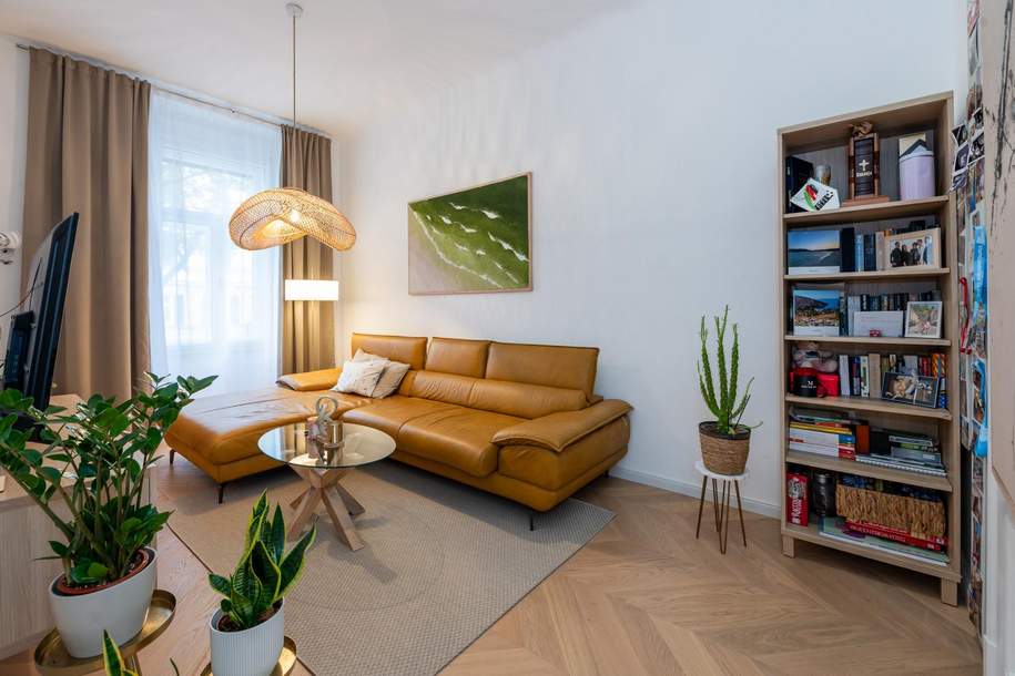 Stilechte, professionell generalsanierte Altbauwohnung mit Balkon, Wohnung-kauf, 370.000,€, 8010 Graz(Stadt)