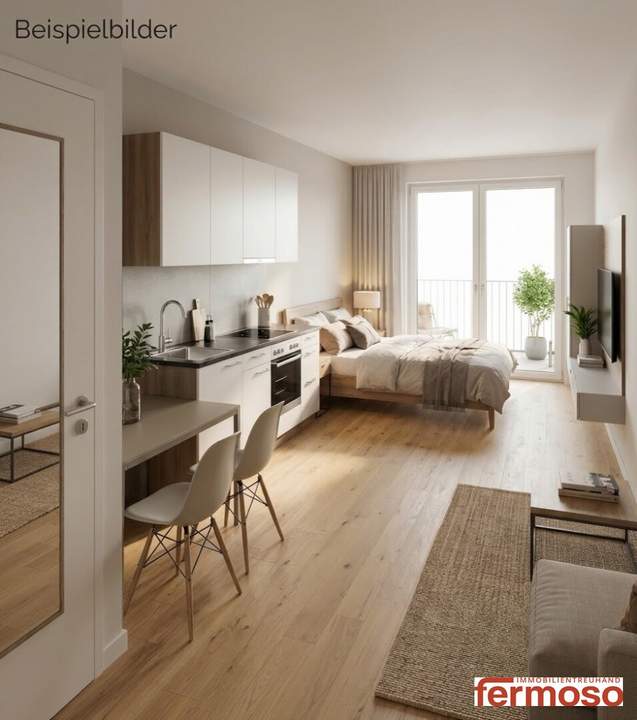 Charmante 1-Zimmer-Wohnung mit Fußbodenheizung und Einbauküche im 20. Bezirk