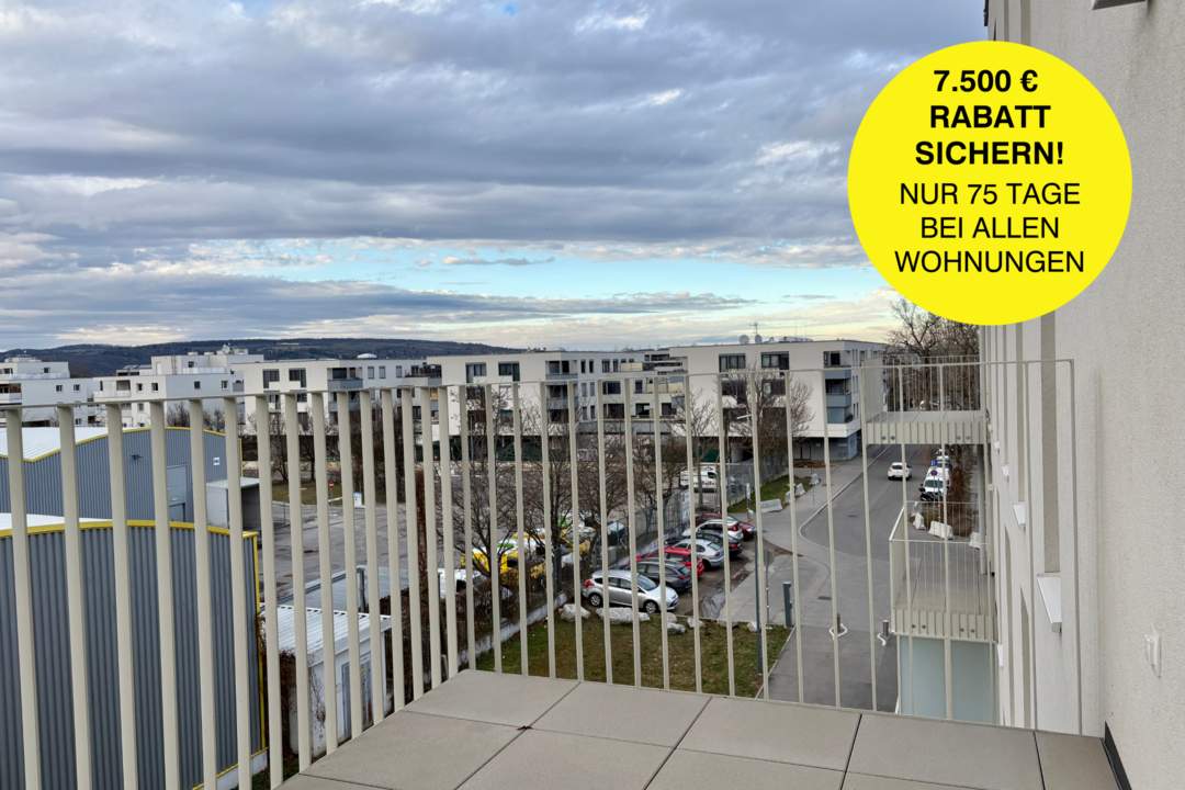 Jetzt noch sparen! Familientraum im 21. Bezirk! Erstbezug und provisionsfrei!