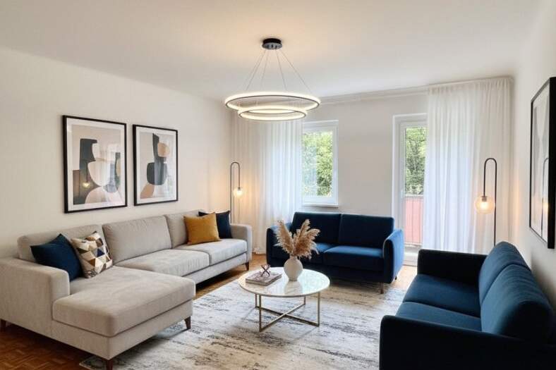 Helle 3-Zimmer-Wohnung in 1190 Wien mit Südbalkon & Grünblick | 82 m², Wohnung-kauf, 399.000,€, 1190 Wien 19., Döbling