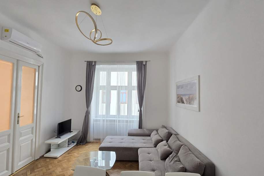 Klassische Altbauwohnung im Herzen des 2., Bezirk, nähe Nestroyplatz, Praterstern und Taborstraße U1, U2 Perfekte Grundriss 3 Zimmer., Wohnung-kauf, 449.000,€, 1020 Wien 2., Leopoldstadt