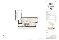 Attraktive 2-Zimmer-Wohnung mit Dachterrasse !