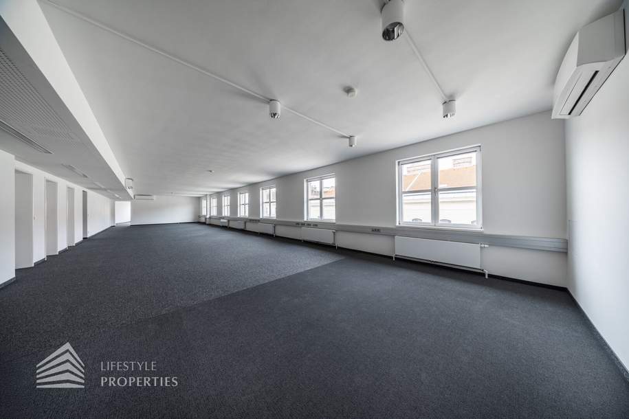 Erstbezug! Geräumiges 5-Zimmer Büro in Toplage, Gewerbeobjekt-miete, 5.946,17,€, 1010 Wien 1., Innere Stadt