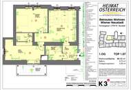 Betreutes Wohnen in Wiener Neustadt – zentral gelegene 3 Zimmerwohnung mit Balkon