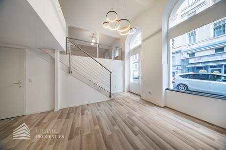 Elegantes Geschäftslokal mit Galerie, Gewerbeobjekt-miete, 922,08,€, 1180 Wien 17., Hernals