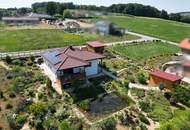 Neuwertiger Bungalow mit einzigartiger Steingartengestaltung und Naturteich