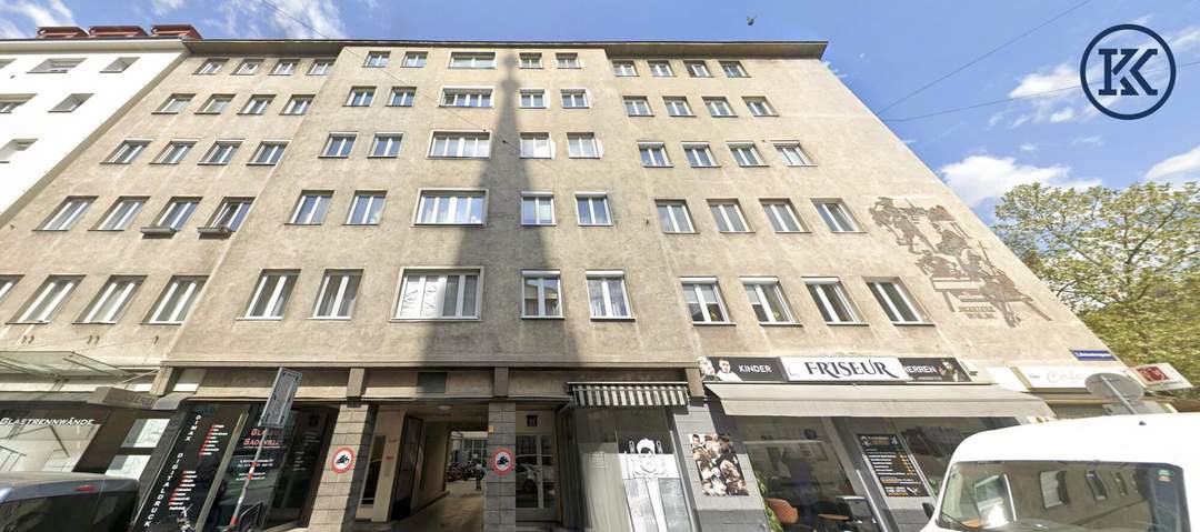 U1 Nestroyplatz vor der Tür! Gepflegte 2-Zimmer-Wohnung nahe 1. Bezirk & Prater