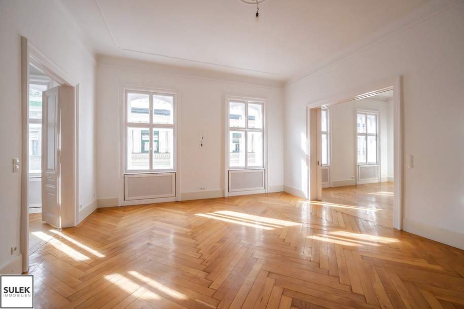traumhafte 5-Zimmer-Altbauwohnung nahe Albertina, Wohnung-miete, 3.399,34,€, 1010 Wien 1., Innere Stadt