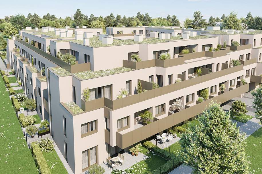 PROVISIONSFREI - Aspern Flats 101 - Ihr Traum vom Eigenheim im Grünen, Wohnung-kauf, 211.500,€, 1220 Wien 22., Donaustadt