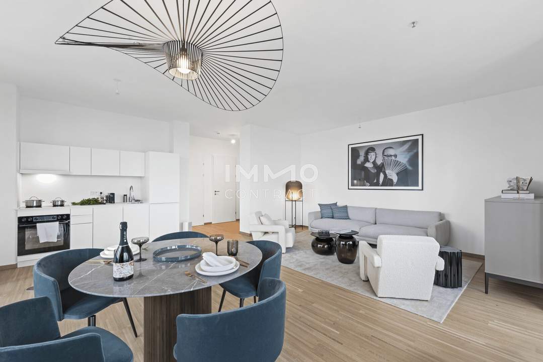 Westseitige 2-Zimmer-Wohnung mit spektakulärem Blick bis Kahlenberg & Leopoldsberg