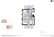 Zweimal Lieblingsplatz! WOW TOP-Neubau mit 2 großen Balkonen! 3 Zimmer + Jede Menge Platz + Hochwertige Ausstattung + Ideale Infrastruktur + Garage + Ein neues Lebebsgefühl!