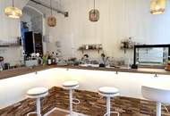Charmantes Café-/Gastronomielokal im 1. Bezirk mit mediterranem Konzept