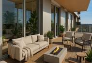 BESSER als in NYC beim Central Park! UNVERBAUBARER WEITBLICK über PRATER und DONAU vom 25. Stock! Eckwohnung mit Traumterrassen und Wintergarten!