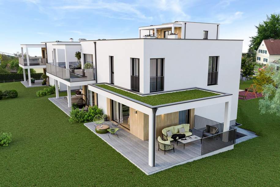 Stilvolles Wohnen in Graz: Neubau mit Garten & sonniger Terrasse, Wohnung-kauf, 366.506,€, 8020 Graz(Stadt)