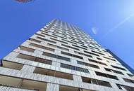 „Wohnung mit Parkplatz und Concierge" im 11. Stock mit Loggia um € 1.300