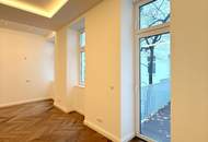 Luxuriöse Altbauwohnung mit zwei Balkonen in Toplage des 3. Bezirks