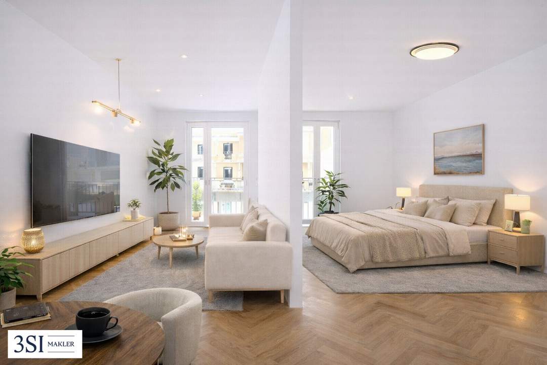 Smart Living beim Donaukanal mit Balkon