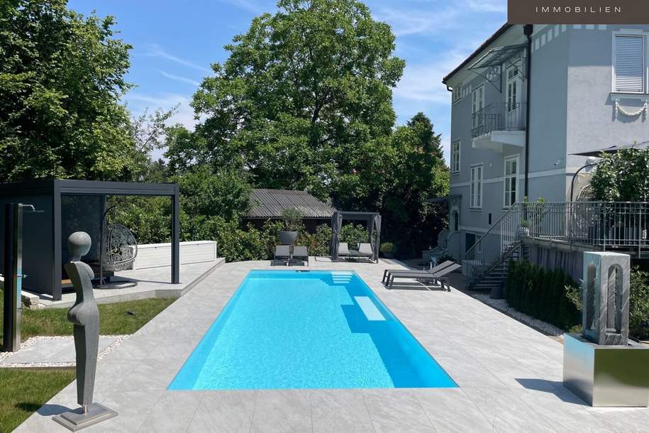 | LUXUS PUR | WUNDERSCHÖNE HISTORISCHE JUGENDSTILVILLA | RUHIGE WOHNGEGEND IM GRÜNEN |, Haus-kauf, 3.500.000,€, 8020 Graz(Stadt)