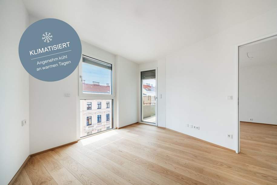 Nachhaltiges Wohnen beim Yppenplatz - Moderne 2-Zimmer-Wohnung mit Loggia, Wohnung-kauf, 312.400,€, 1170 Wien 17., Hernals