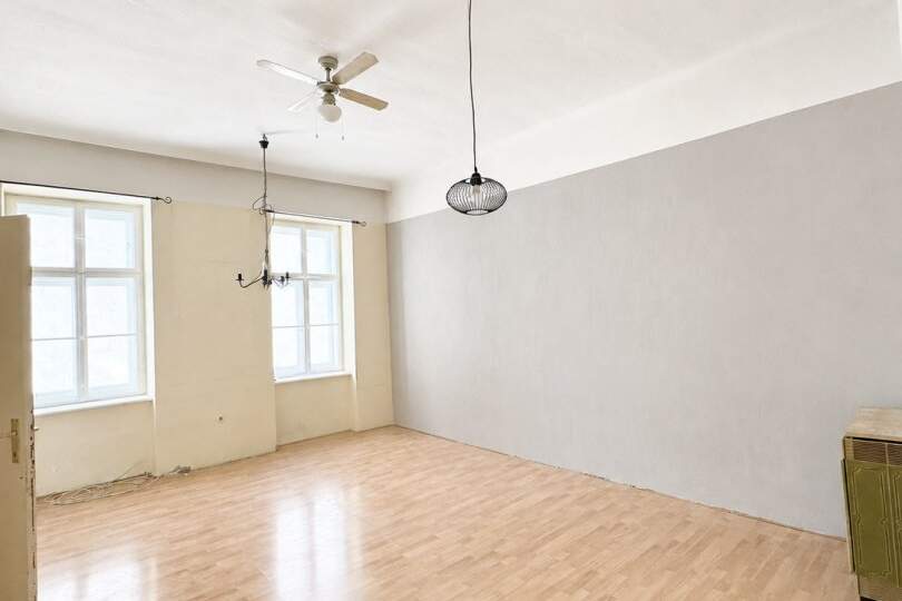 3-Zimmer-Altbauwohnung mit Balkon und Gestaltungspotenzial in 1080 Wien, Wohnung-kauf, 339.000,€, 1080 Wien 8., Josefstadt