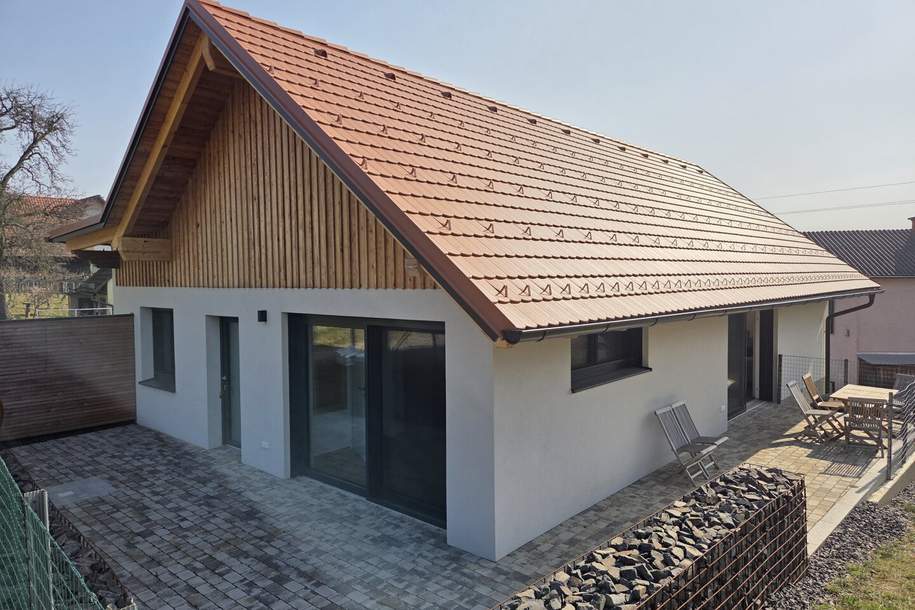 Lässiges Kellerstöckl - Ferienhaus mit Eck- Terrasse und Vollkeller, Haus-kauf, 388.000,€, 8493 Südoststeiermark