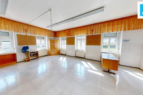Ehemalige Volksschule mit Entwicklungspotenzial – vielseitiges Wohn- und Geschäftsobjekt, Haus-kauf, 118.000,€, 7435 Oberwart
