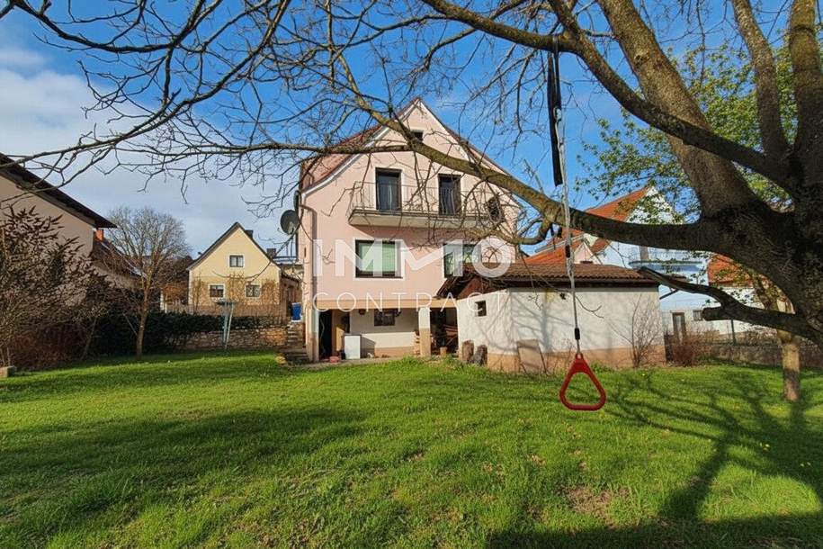 Wohnhaus in Steinakirchen: 7 Zimmer, Balkon, Garage – Sanierungsbedürftig zum Top-Preis!, Haus-kauf, 3261 Scheibbs