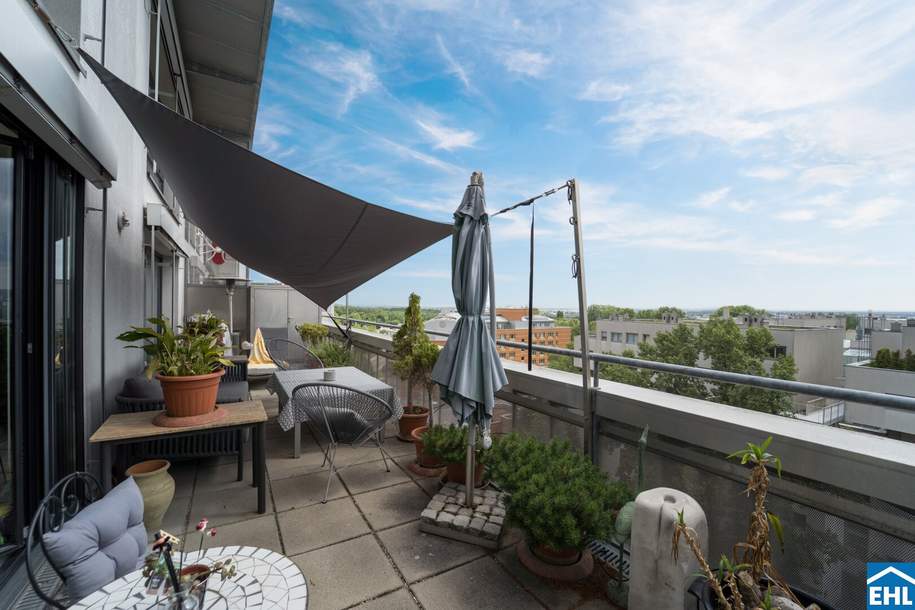 Lichtdurchfluteten Dachgeschoß-Maisonettewohnung mit traumhafter Terrasse und Grünblick!, Wohnung-kauf, 899.000,€, 1100 Wien 10., Favoriten