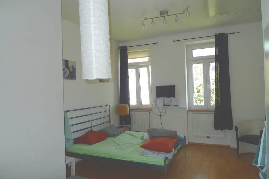 Helle, ruhig gelegene 1-Zimmer-Wohnung im Altbau und Grünblick in den Innenhof, Wohnung-kauf, 135.000,€, 1030 Wien 3., Landstraße