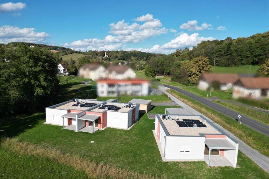 MIETE *provisionsfrei* Bungalow 1+2 mit Photovoltaikanlage - schlüsselfertig in sonniger Lage, Haus-miete, 958,61,€, 7543 Güssing
