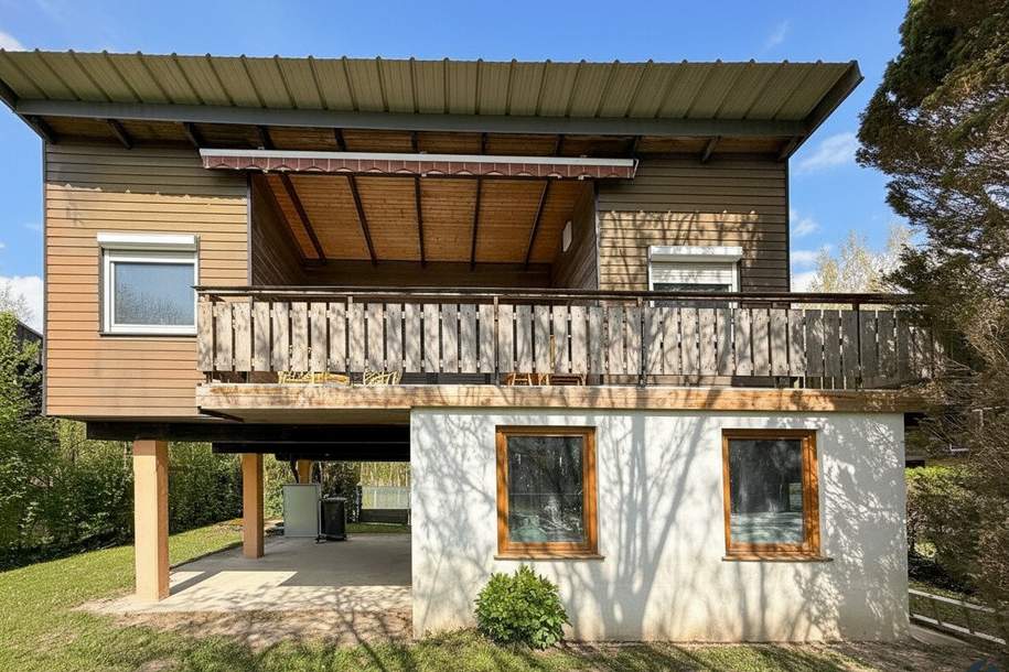 Stelzenhaus am linken Donauufer – Ihr persönlicher Rückzugsort mitten in der Natur, Haus-kauf, 150.000,€, 3430 Tulln