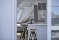 Exklusive Luxus-Dachgeschoss-Maisonette mit 2 Terrassen & Traumblick in Margareten!