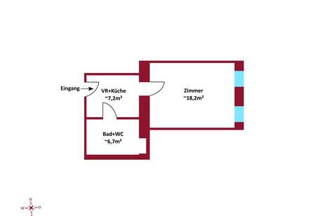 U1 in 5 Minuten erreichbar - Kurzzeitvermietung möglich - Lift im Haus - Zusammenlegung von Wohnungen möglich - Dachgeschoß Ausblick, Wohnung-kauf, 115.000,€, 1100 Wien 10., Favoriten