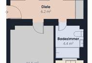 Helle 3-Zimmer-Innenstadtwohnung mit südseitiger Loggia im 4. Liftstock
