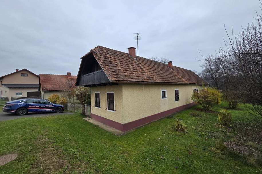 Einfamilienhaus mit ca 58 m² Wohnfläche in Lichendorf (stark sanierungsbedürftig) Open House am 23.11 von 10:00-12:00 Uhr, Haus-kauf, 59.000,€, 8473 Südoststeiermark