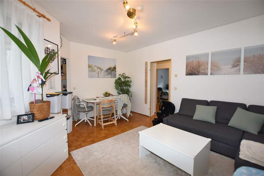 Vermietete nette 3-Zimmer Wohnung in gepflegter und ruhiger Wohnanlage mit Sonnenbalkon, Wohnung-kauf, 183.000,€, 8301 Graz-Umgebung