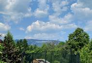 Vielseitig nutzbare Liegenschaft mit ausreichend Platz und herrlichem Blick auf die Hohe Wand