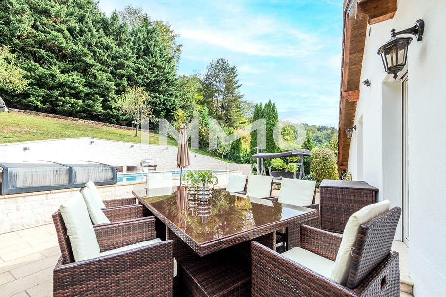 Legen Sie Wert auf viel Privatsphäre? Wunderschönes Anwesen mit Pool + PKW-Stellplätzen, Haus-kauf, 1.599.000,€, 1140 Wien 14., Penzing