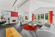 Architekten-Bungalow in Bad Fischau! Im Loftstil | Uneinsehbarer Garten | Pool und Wellnessbereich | Großzügige Garage