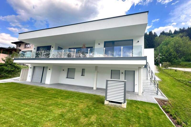 Neubau Seeblick-Villa am Ossiacher See, Haus-kauf, 1.390.000,€, 9570 Feldkirchen
