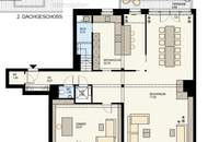 DACHTERRASSENWOHNUNG MIT BLICK AUF DEN DONAUKANAL - FUSSLÄUFIG IN DIE INNENSTADT