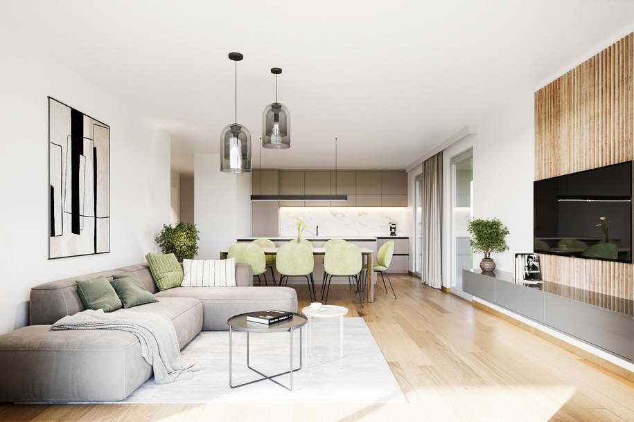 Zwei Terrassen, ein Zuhause – Wohnen mit Panorama, Wohnung-kauf, 649.000,€, 1210 Wien 21., Floridsdorf