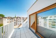 THE TEMPTATION - Dachgeschoss-Maisonette mit 2 Terrassen + Balkon | 33 m² Freifläche, 4 Zimmer