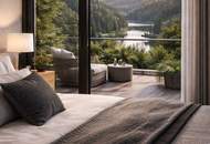 Exklusives Doppelhaus am Bartberg in Pressbaum | Panoramalage mit Blick auf den Wienerwaldsee &amp; direkter Waldrandlage | Belagsfertig