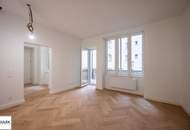 ** Sanierte 2-Zimmer-Altbau Wohnung mit Balkon in hofseitiger Lage - guter Lage **