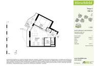 Hochwertige 2 Zimmer-Balkonwohnung mit Grünblick – jetzt provisionsfrei sichern!