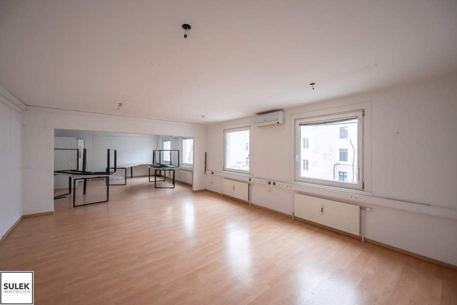424 m² Büro/Praxis im 3. Liftstock nahe U3 Schweglerstraße – Klimatisiert, flexibel aufteilbar & provisionsfrei!, Gewerbeobjekt-miete, 4.512,94,€, 1150 Wien 15., Rudolfsheim-Fünfhaus