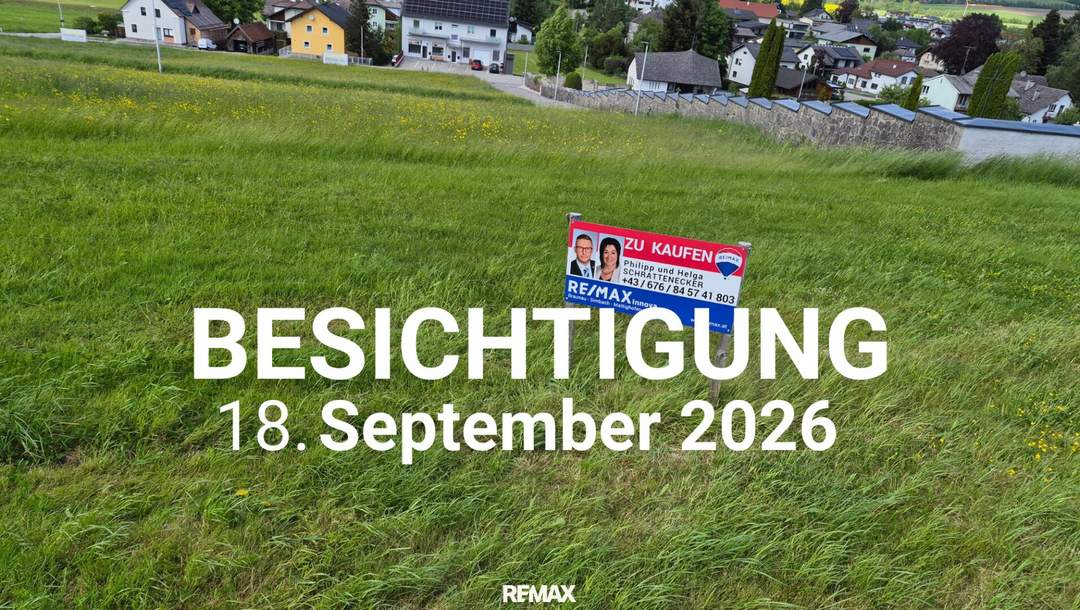 Baugrund in neuer Siedlungslage