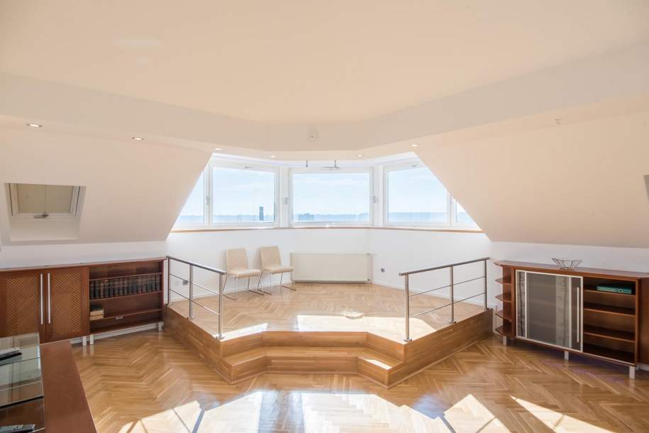 Hochwertige, klimatisierte 3-Zimmer-Dachgeschosswohnung mit tollem Fernblick, Wohnung-kauf, 600.000,€, 1150 Wien 15., Rudolfsheim-Fünfhaus